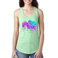 thumbnail image 1 of Wild Bobby, Graffiti Art God's Love, Inspirational/Christian, Women Racerback Tank Top, Mint, X-Large, 1 of 4
