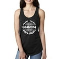 thumbnail image 1 of Wild Bobby, Grandpa Man Myth Legend Funny Dad Uncle Papa Dad Gift, Father's Day, Women Racerback Tank Top, Black, Small, 1 of 4
