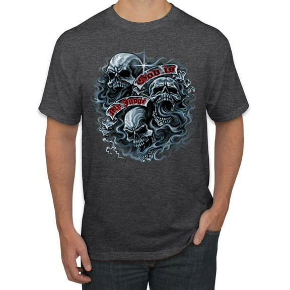 Wild Bobby, Greaser Outlaw Hot Rod Gambling Mechanic Pop Culture Men's Graphic T-Shirt, Heather Black, Small