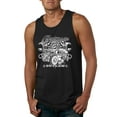 thumbnail image 1 of Wild Bobby, Greaser Outlaw Hot Rod Gambling Mechanic Pop Culture Mens Graphic Tank Top, Black, Small, 1 of 3