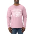 thumbnail image 1 of Wild Bobby, Greaser Outlaw Hot Rod Gambling Mechanic Pop Culture Mens Long Sleeve Shirt, Light Pink, 2XL, 1 of 3