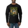 thumbnail image 1 of Wild Bobby, Green Bay Fan | GB Fantasy Football ,Sports, Men Long Sleeve Shirt, Black, Small, 1 of 4