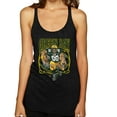 thumbnail image 1 of Wild Bobby, Green Bay Fan | GB Fantasy Football ,Sports, Women Tri-Blend Racerback Tank Top, Vintage Black, X-Large, 1 of 4