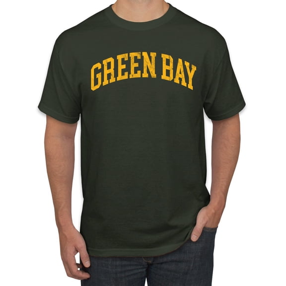 Wild Bobby Green Bay GB American Football Cities | Classic Varsity College Style Fantasy Fan, Trendy Team Streetwear Sports Men's T-Shirt