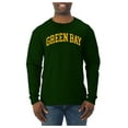 thumbnail image 1 of Wild Bobby Green Bay GB American Football Cities | Classic Varsity College Style Fantasy Fan, Trendy Team Streetwear Sports Mens Long Sleeve Shirt, 1 of 6