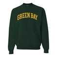 thumbnail image 1 of Wild Bobby Green Bay GB American Football Cities | Classic Varsity College Style Fantasy Fan, Trendy Team Streetwear Sports Unisex Crewneck Sweatshirt, 1 of 6