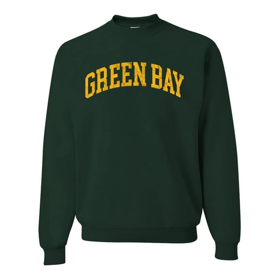 Wild Bobby Green Bay GB American Football Cities | Classic Varsity College Style Fantasy Fan, Trendy Team Streetwear Sports Unisex Crewneck Sweatshirt