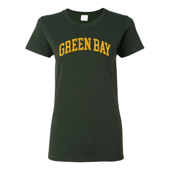 Wild Bobby Green Bay GB American Football Cities | Classic Varsity College Style Fantasy Fan, Trendy Team Streetwear Sports Womens Graphic T-shirt