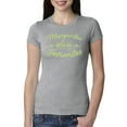 thumbnail image 1 of Green Señoritas Funny Cinco de Mayo Cinco De Mayo Womens Slim Fit Junior Tee, Heather Grey, Large, 1 of 5