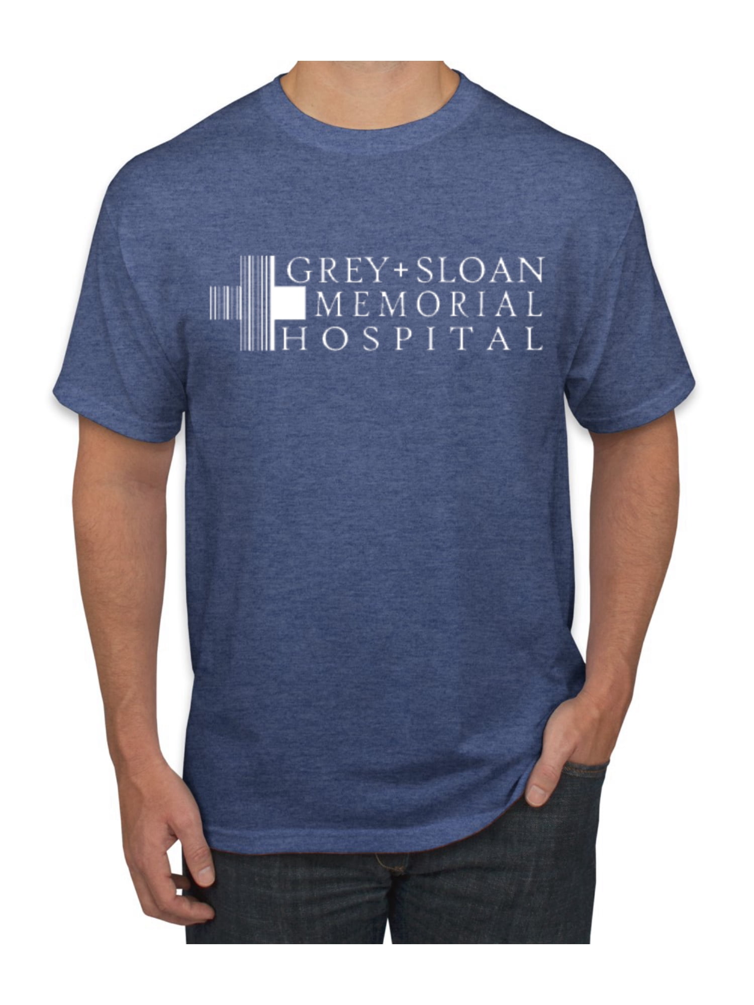 Wild Bobby Grey Sloan Memorial Hospital Fan Logo Mens Pop Culture Graphic T Shirt 7551