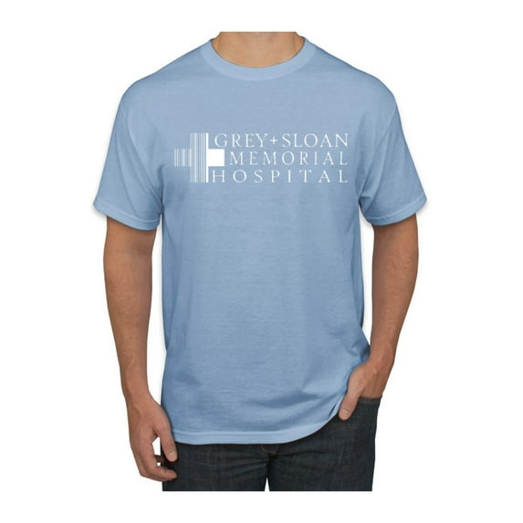 Wild Bobby, Grey Sloan Memorial Hospital Fan Logo Mens Pop Culture Graphic T-Shirt