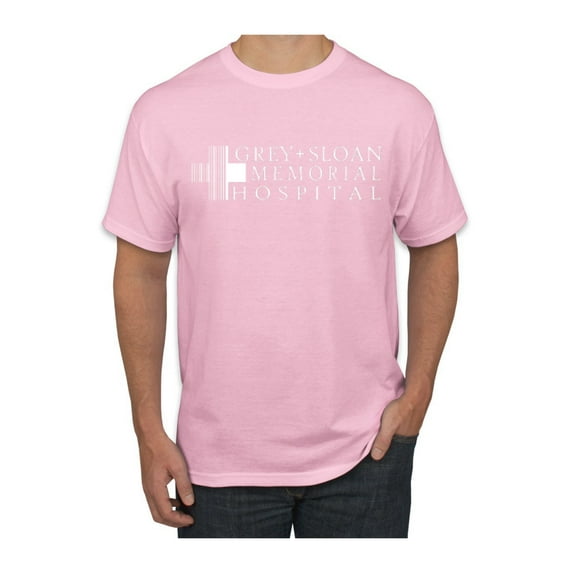Wild Bobby, Grey Sloan Memorial Hospital Fan Logo Mens Pop Culture Graphic T-Shirt
