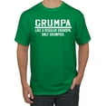 thumbnail image 1 of Wild Bobby,Grumpa Like A Regular Grandpa Only Grumpier, Father's Day, Men Graphic Tees, Kelly, 5XL, 1 of 3