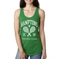 thumbnail image 1 of Wild Bobby Hamptons Tennis Club Est 1986 Sports Ladies Racerback Tank Top, Kelly, X-Large, 1 of 6