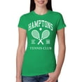 thumbnail image 1 of Wild Bobby Hamptons Tennis Club Est 1986 Sports Womens Slim Fit Junior Tee, Kelly, Large, 1 of 6