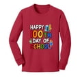 thumbnail image 1 of Wild Bobby Happy 100th Day of School Cute Pencil Marker, 100 Days of School 2024 2025 Design for Kids Youth Boys Girls School Youth Longsleeve Shirt, 1 of 6