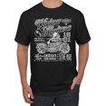 thumbnail image 1 of Wild Bobby, Have Courage & Be Kind Flower Artsy Gift Inspirational Pop Culture Men's Graphic T-Shirt, Black, Small, 1 of 3