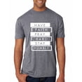 thumbnail image 1 of Wild Bobby, Have Faith Pray Hard Stay Humble Inspirational/Christian Men Premium Tri Blend Tee, Premium Heather, Medium, 1 of 6