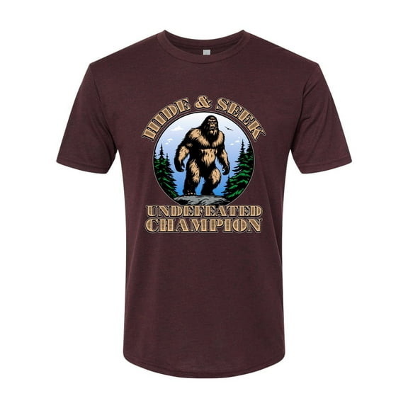 Wild Bobby Hide and Seek Champion Men Premium Tri Blend Tee