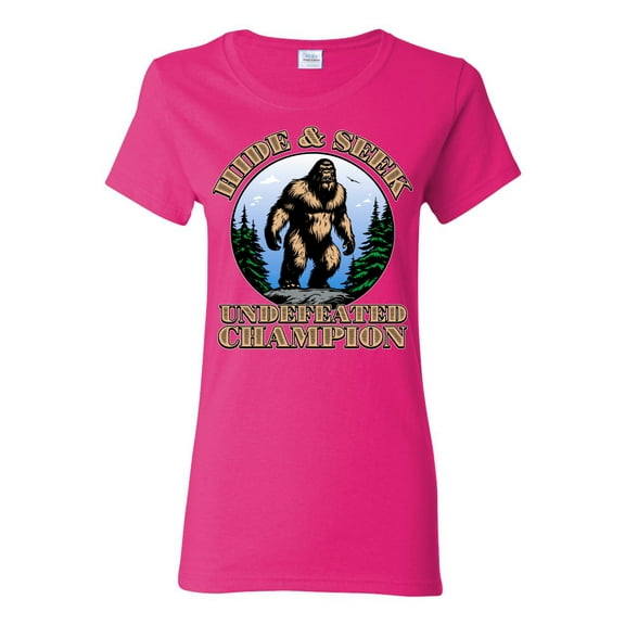 Wild Bobby Hide and Seek Champion Women Graphic Tee