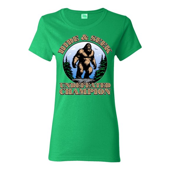 Wild Bobby Hide and Seek Champion Women Graphic Tee