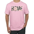 thumbnail image 1 of Wild Bobby, Home Floral Print Pop Culture Men's Graphic T-Shirt, Light Pink, Large, 1 of 3