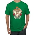 thumbnail image 1 of Wild Bobby Home Is Where You Hang Your Hat Country Eagle Pop Culture Men Tee, Kelly, Medium, 1 of 6