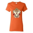 thumbnail image 1 of Wild Bobby Home Is Where You Hang Your Hat Country Eagle Pop Culture Women Graphic Tee, Orange, 3X-Large, 1 of 6