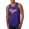 thumbnail image 1 of Wild Bobby, Hope Pink Ribbon Support Brave Fight, Breast Cancer Awareness, Men Graphic Tank Top, Purple, XX-Large, 1 of 5