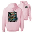 thumbnail image 1 of Wild Bobby,Hot Custom Rods Drive Thru Diner Cars and Trucks Front and Back Unisex Graphic Hoodie Sweatshirt, Light Pink, 3XL, 1 of 2