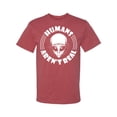 thumbnail image 1 of Wild Bobby Humans Aren't Real Men Tee, 1 of 6