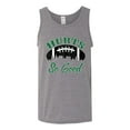 thumbnail image 1 of Wild Bobby, Hurts So Good Philadelphia Football City Sports Men Graphic Tank Top, Heather Grey, Large, 1 of 6