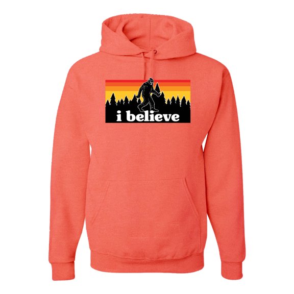 Wild Bobby I Believe Funny Retro Bigfoot Sasquatch Conspiracy Outdoor Hiking - Pop Culture Unisex Hoodie Sweatshirt