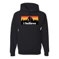 thumbnail image 1 of Wild Bobby I Believe Funny Retro Bigfoot Sasquatch Conspiracy Outdoor Hiking - Pop Culture Unisex Hoodie Sweatshirt, 1 of 6