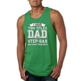 thumbnail image 1 of Wild Bobby,I Have Two Titles Dad and Step Dad Rock Them Both Step Dad Gift, Father's Day, Men Graphic Tank Top, Kelly, Small, 1 of 3