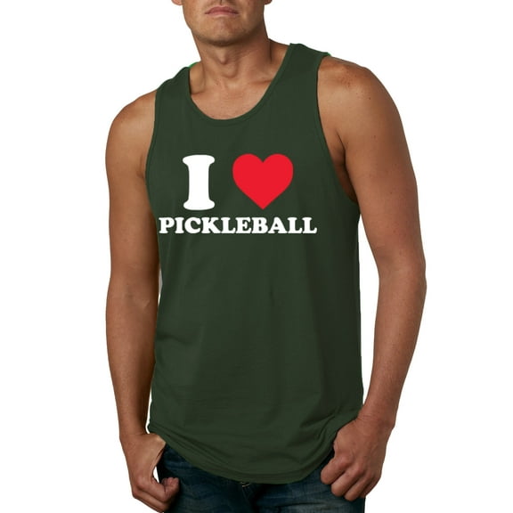 Wild Bobby I Heart Pickleball Classic I Love Pickle Ball Sports Men Tank Top