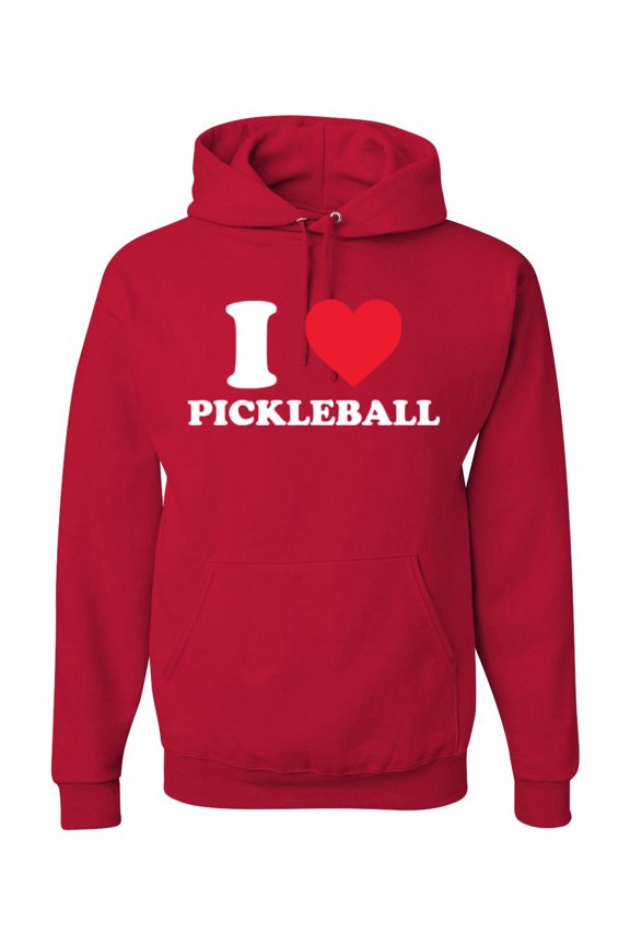 I Heart Pickleball Classic I Love Pickle Ball Sports Unisex Hoodie Sweatshirt