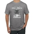 thumbnail image 1 of Wild Bobby, I Keep All My Dad Jokes in A Dad Base, Funny Father's Day Tee Father's Day Men Graphic Tee, Heather Grey, 4X-Large, 1 of 3