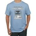 thumbnail image 1 of Wild Bobby, I Keep All My Dad Jokes in A Dad Base, Funny Father's Day Tee Father's Day Men Graphic Tee, Light Blue, Large, 1 of 3
