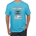 thumbnail image 1 of Wild Bobby, I Keep All My Dad Jokes in A Dad Base, Funny Father's Day Tee Father's Day Men Graphic Tee, Light Turquoise, Medium, 1 of 3