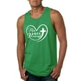 thumbnail image 1 of Wild Bobby I Love Jesus and Naps Inspirational/Christian Men Graphic Tank Top, Kelly, Small, 1 of 5