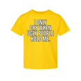 thumbnail image 1 of Wild Bobby I Only Cry When Ugly People Hold Me Toddler Crew Graphic T-Shirt, 1 of 6