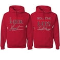 thumbnail image 1 of Wild Bobby, I Stole Her Heart I'm Stealing His Last Name His and Hers Matching Couples , Red, Mens 2XL-Womens L, 1 of 1