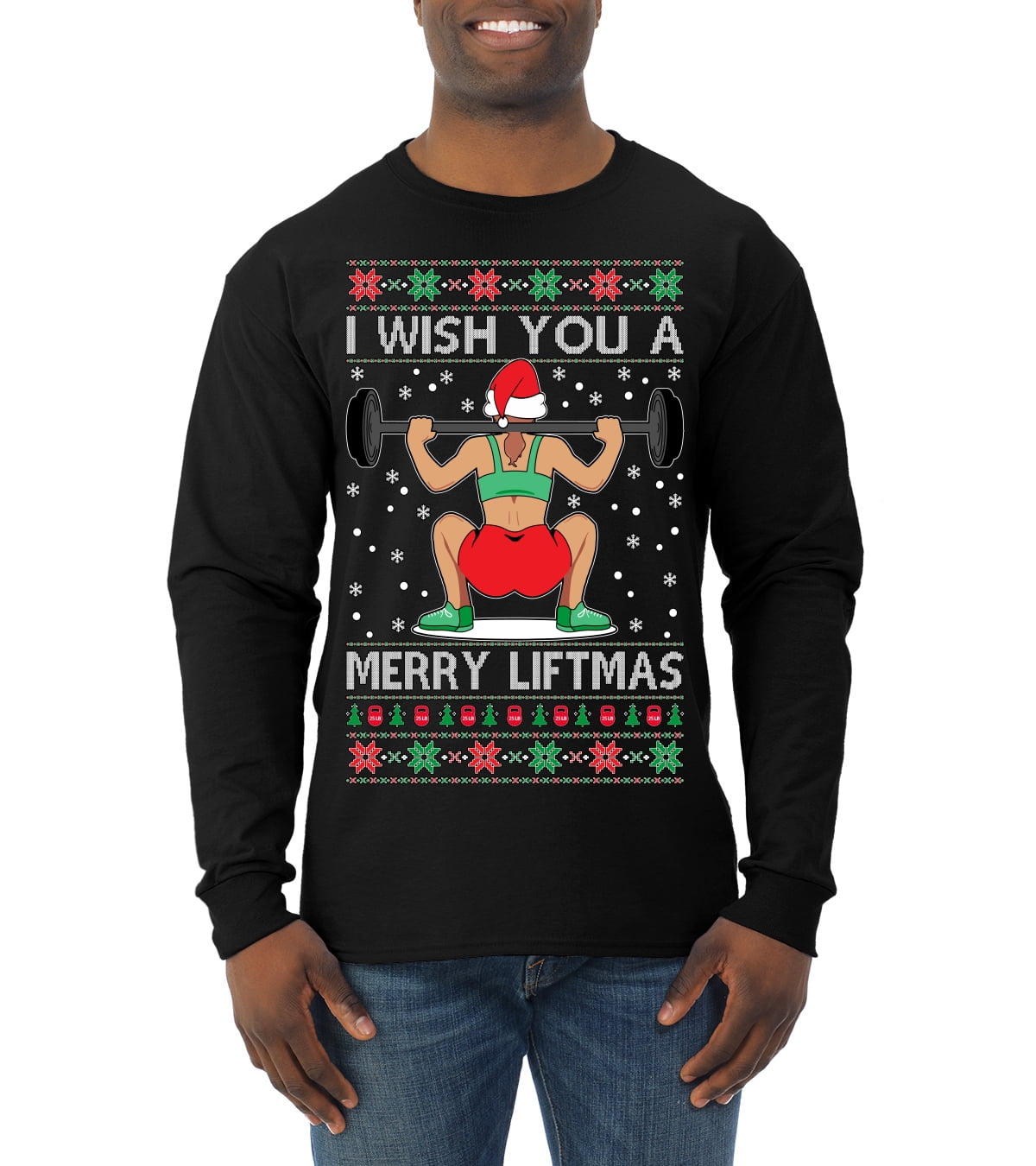 Fitness christmas sweater hotsell