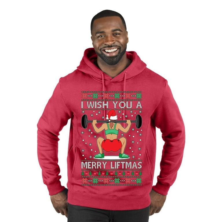 Ugly christmas sweater sales workout
