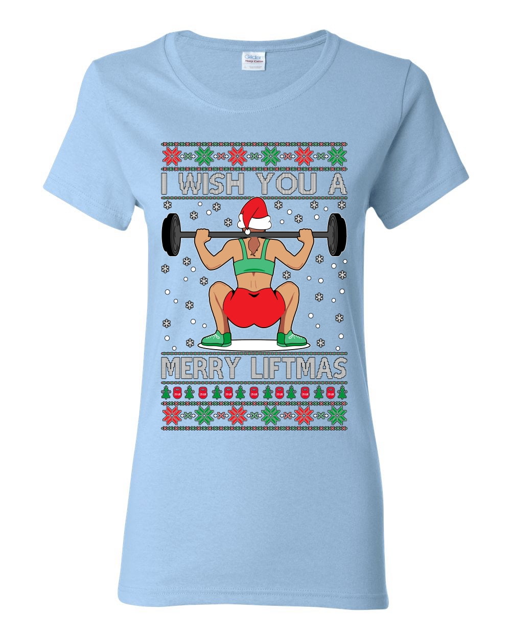 Wild Bobby Abdominal Swoleman Fitness Yeti Ugly Christmas Sweater