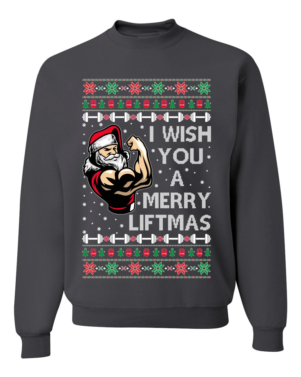 Lifting christmas sweater clearance