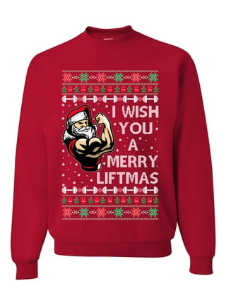 Gym christmas sweater hot sale