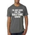 thumbnail image 1 of Wild Bobby I'm Just Here For The Halftime Show Sports Men Premium Tri Blend T-Shirt, Dark Heather, Small, 1 of 5