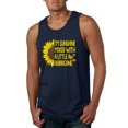 thumbnail image 1 of Wild Bobby, I'm Sunshine Mixed With A Little Hurricane , Inspirational/Christian, Men Graphic Tank Top, Navy, X-Large, 1 of 5